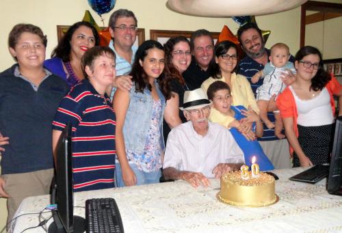 Aniversário de 80 anos de meu pai, José Alexandre Ribemboim