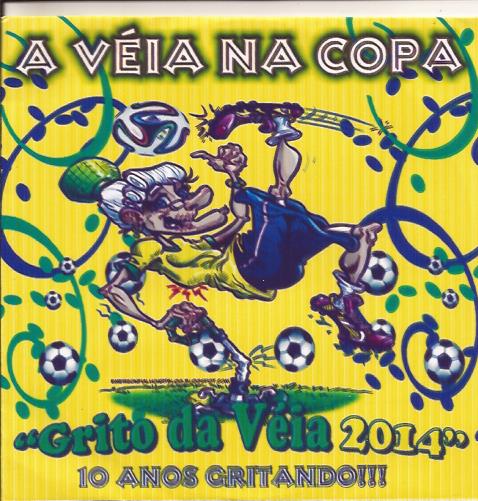 capa CD A Véia na Copa